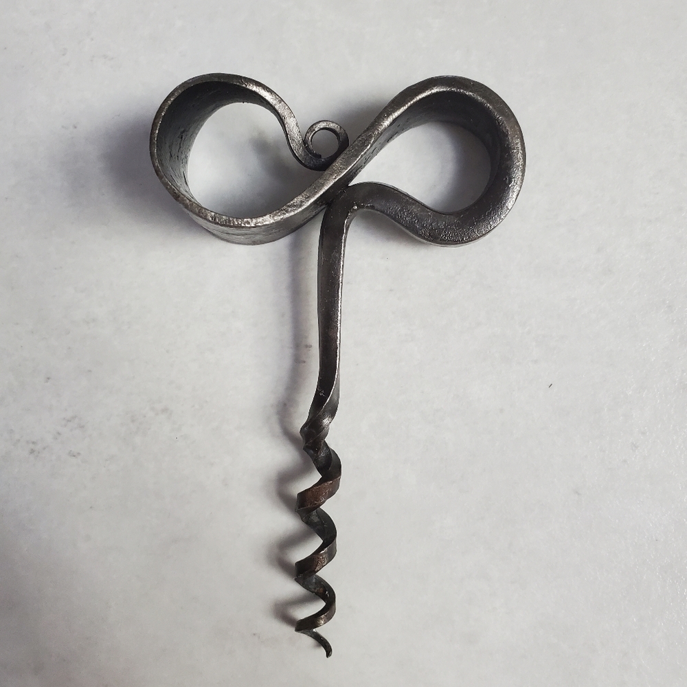Hand Forged Iron Corkscrew